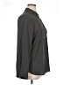 Pleione 100% Polyester Solid Gray Long Sleeve Blouse Size XL - photo 4