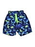 MISH Boys Camo Blue Board Shorts Size 4 - photo 1