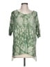Sundance 100% Cotton Green Pullover Sweater Size L - photo 1