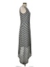 David Meister Stripes Silver Cocktail Dress Size 10 - photo 4