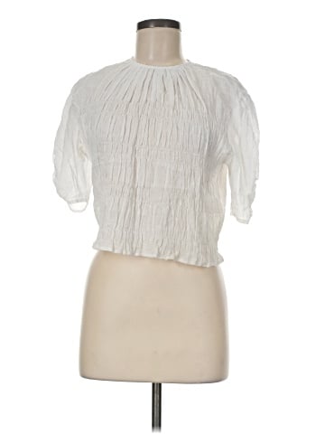Open Edit Short Sleeve Blouse (view 1)