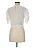 Open Edit Ivory Short Sleeve Blouse Size M - photo 2