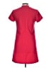 Aqua Solid Red Casual Dress Size L - photo 2