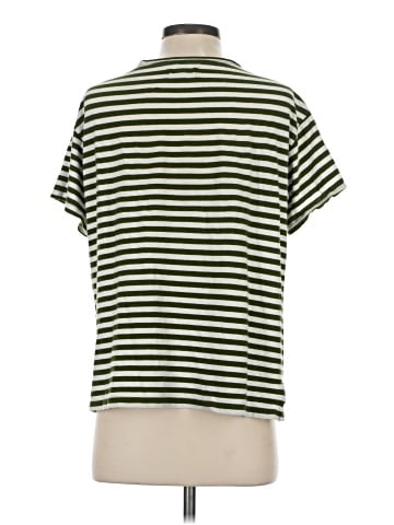 Madewell Softfade Cotton Oversized Pocket Tee in Cahita Stripe (view 2)