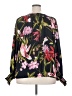 Venus 100% Polyester Black Long Sleeve Blouse Size 20 - photo 2