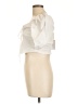 WAYF Ivory Short Sleeve Blouse Size L - photo 5