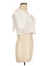 WAYF Ivory Short Sleeve Blouse Size L - photo 4