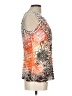 Moa Moa Orange Sleeveless Blouse Size L - photo 4