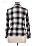 Sanctuary 100% Rayon Plaid Silver Long Sleeve Button-Down Shirt Size XL - photo 2