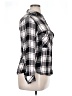 Sanctuary 100% Rayon Plaid Silver Long Sleeve Button-Down Shirt Size XL - photo 4
