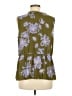 CAbi 100% Polyester Green Sleeveless Blouse Size M - photo 2