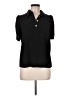 Tara Jarmon Black Short Sleeve Blouse Size 4 (estimated) - photo 1