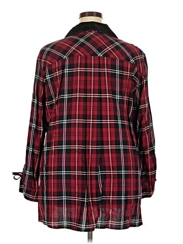 John Mark 3/4 Sleeve Button-Down Shirt (view 2)