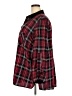 John Mark Plaid Burgundy 3/4 Sleeve Button-Down Shirt Size 2X - photo 5