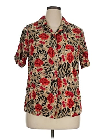 Fashion Bug Short Sleeve Blouse (view 1)