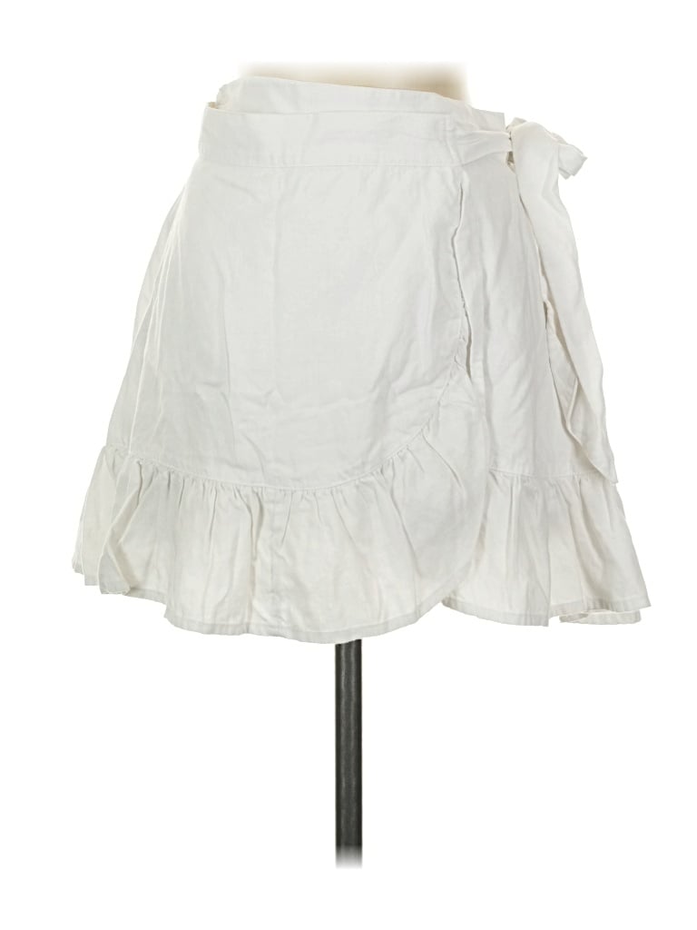 Pre-owned Aerie Casual Skirt In White