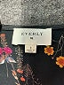 Everly 100% Polyester Floral Black Casual Dress Size S - photo 7