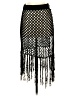 Lulus 100% Acrylic Polka Dots Black Casual Skirt Size S - photo 1
