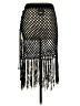 Lulus 100% Acrylic Polka Dots Black Casual Skirt Size S - photo 2