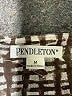 Pendleton 100% Nylon Brown Long Sleeve Blouse Size M - photo 7
