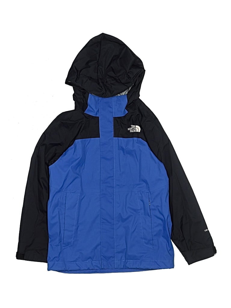 Pre-owned The North Face Kids' Windbreaker Jacket In Blue