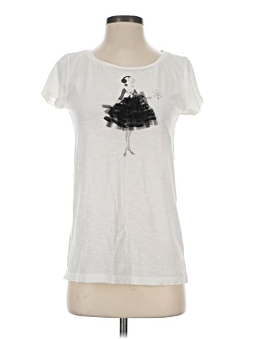 Ann Taylor LOFT Outlet Short Sleeve T-Shirt (view 1)