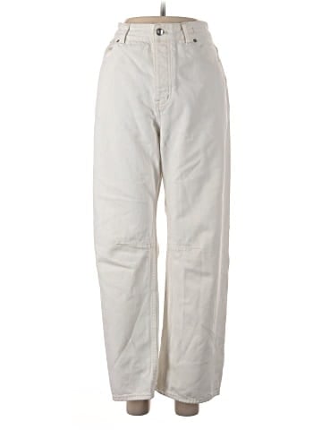 Madewell The Darted Barrel-Leg Jean in Vintage Canvas (view 1)