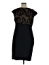 Connected Apparel 100% Polyester Black Cocktail Dress Size 14W - photo 2