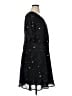 eShakti 100% Polyester Stars Black Cocktail Dress Size 1X (estimated) - photo 4