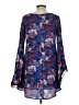 Astr 100% Polyester Blue Long Sleeve Blouse Size XS (estimated) - photo 2