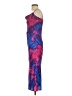 Majorelle 100% Polyester Tie-dye Blue Cocktail Dress Size XXS - photo 5