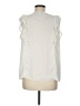 Neiman Marcus 100% Polyester Ivory Sleeveless Blouse Size M - photo 2
