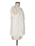 Neiman Marcus 100% Polyester Ivory Sleeveless Blouse Size M - photo 4