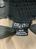 City Chic 100% Polyester Black 3/4 Sleeve Blouse Size 18 Plus (M) - photo 7