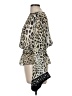Joseph Ribkoff Animal Print Silver Long Sleeve Blouse Size 8 - photo 5