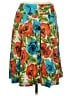 Talbots Floral Orange Casual Skirt Size 6 - photo 1