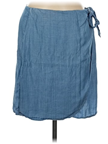 Ann Taylor LOFT Outlet Denim Skirt (view 1)