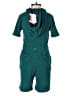 Yitty Solid Teal Romper Size XS - photo 2