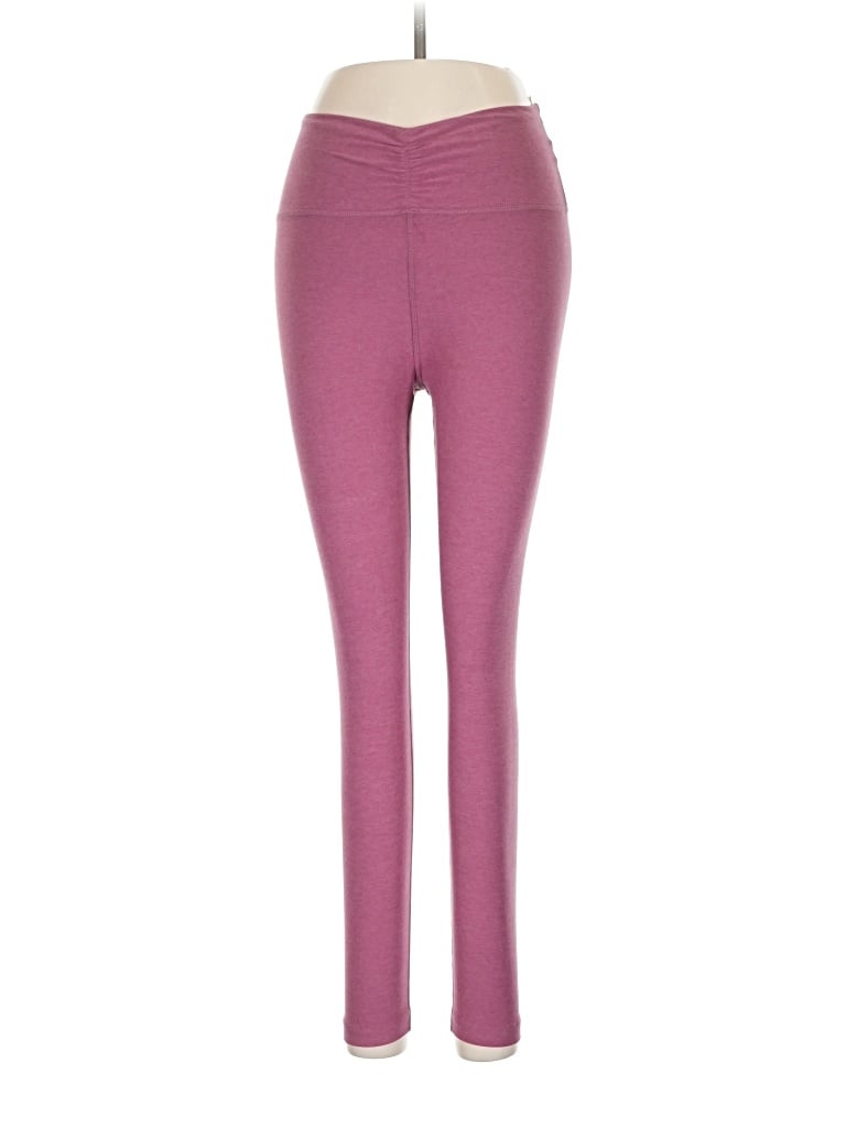 Pre-owned Beyond Yoga Yoga Pants In Purple