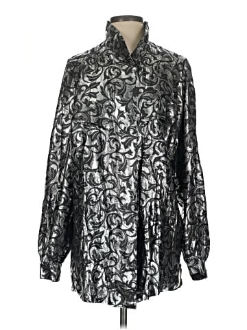 Escada by Margaretha Ley Long Sleeve Blouse (view 1)