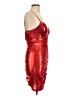 Timing Metallic Red Cocktail Dress Size L - photo 4