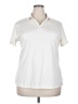 Nike Ivory Short Sleeve Blouse Size XXL - photo 1