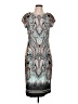 ECI Paisley Teal Cocktail Dress Size 12 - photo 1
