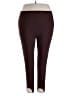 Blair Solid Burgundy Leggings Size 18 - photo 1