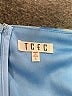 TCEC 100% Polyester Blue Short Sleeve Blouse Size L - photo 7