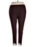 Blair Solid Burgundy Leggings Size 18 - photo 2