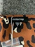 Mittoshop 100% Polyester Animal Print Brown Long Sleeve Blouse Size S - photo 7