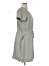 32 Degrees 100% Polyester Solid Gray Casual Dress Size XL - photo 4