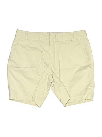 Ann Taylor LOFT Khaki Shorts (view 1)