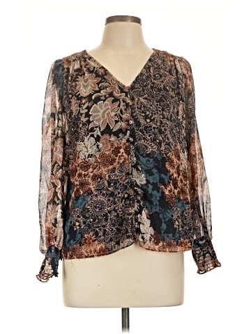 Sam and Jess Long Sleeve Blouse (view 1)